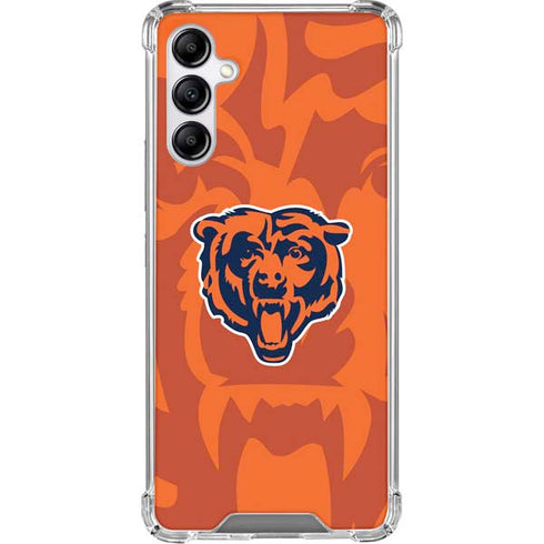 NFL Chicago Bears Double Vision Galaxy A15 5G Clear Case
